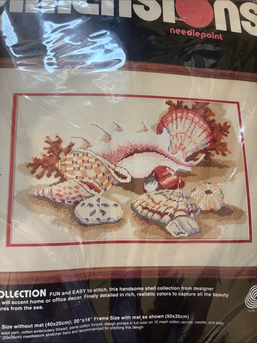 Dimensions Needlepoint Shell Collection - Picture 3 of 3